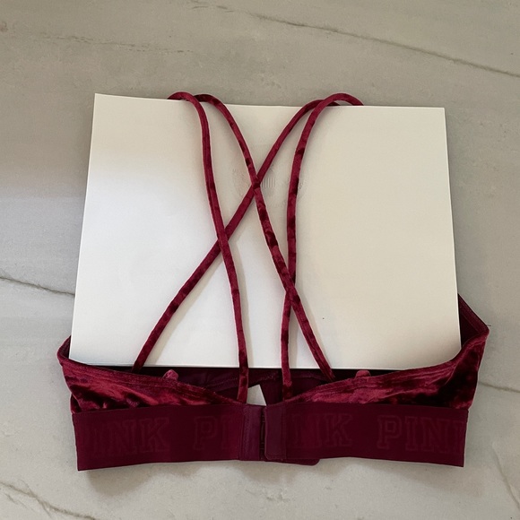 VS Pink - crushed velvet bralette - Picture 2 of 4
